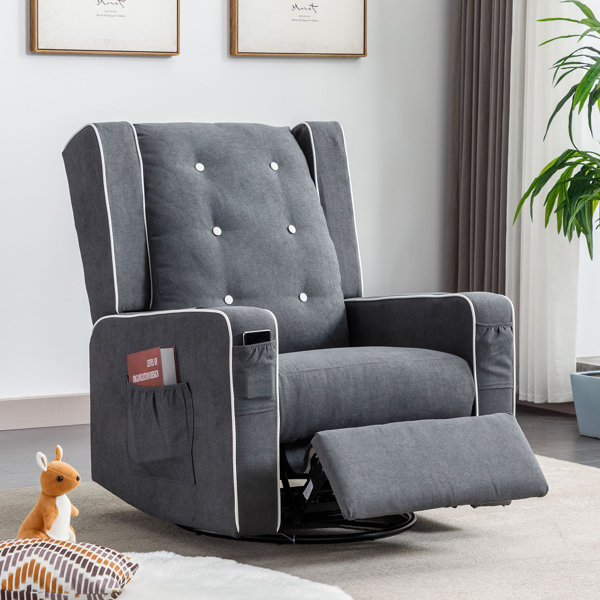 Nursery swivel cheap rocking chair